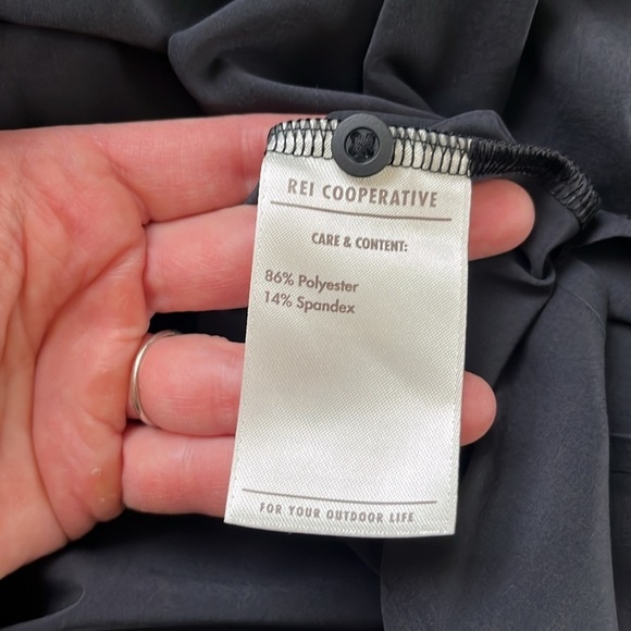 REI Sun Up Shirt Dress in Black NWOT Size Medium - Picture 12 of 14